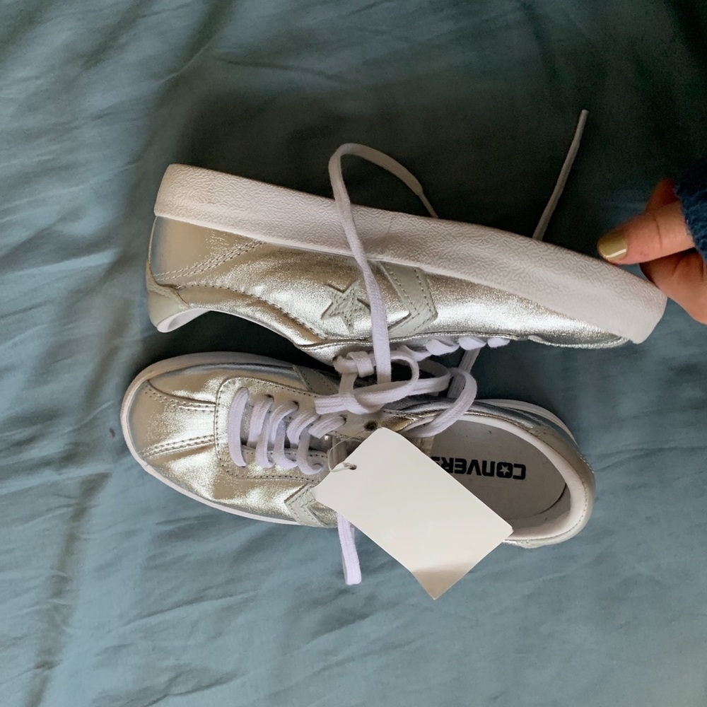 Silver Converse